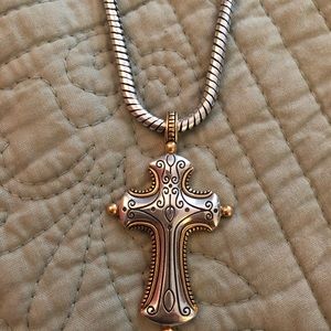Brighton cross necklace
